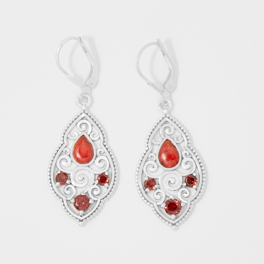 Image 249682_SPGRL.jpg, Product 249-682 / Price $159.99, Himalayan Gems Sterling Silver Gemstone Earrings from Himalayan Gems on TSC.ca's Jewellery department