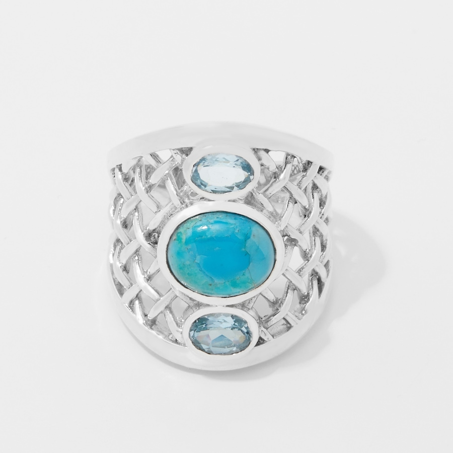 Image 249693_BMTUR.jpg, Product 249-693 / Price $179.99, Himalayan Gems Sterling Silver Gemstone Ring from Himalayan Gems on TSC.ca's Jewellery department
