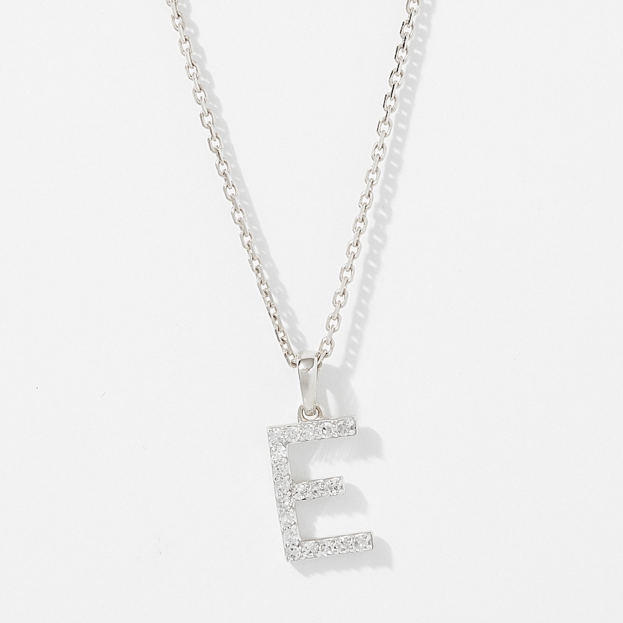 Image 249764_WGLE.jpg, Product 249-764 / Price $399.88, EVERA Diamonds 14K Gold 0.10 ctw Diamond Alphabet Pendant with Chain from Evera Diamonds on TSC.ca's Jewellery department