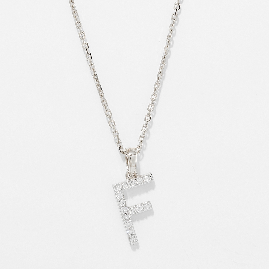 Image 249764_WGLF.jpg, Product 249-764 / Price $399.88, EVERA Diamonds 14K Gold 0.10 ctw Diamond Alphabet Pendant with Chain from Evera Diamonds on TSC.ca's Jewellery department