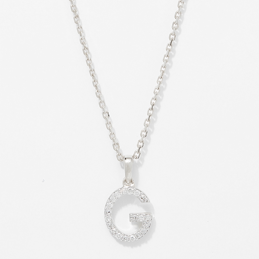 Image 249764_WGLG.jpg, Product 249-764 / Price $399.88, EVERA Diamonds 14K Gold 0.10 ctw Diamond Alphabet Pendant with Chain from Evera Diamonds on TSC.ca's Jewellery department