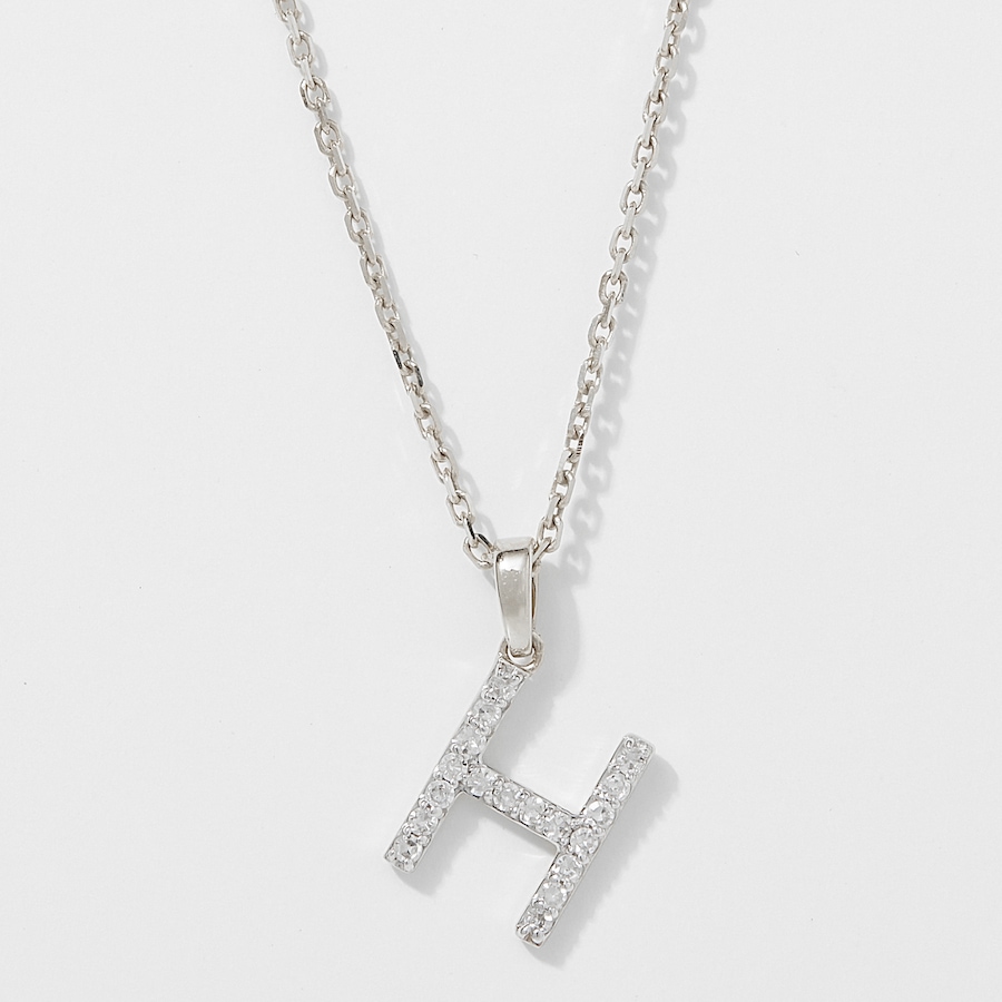 Image 249764_WGLH.jpg, Product 249-764 / Price $399.88, EVERA Diamonds 14K Gold 0.10 ctw Diamond Alphabet Pendant with Chain from Evera Diamonds on TSC.ca's Jewellery department