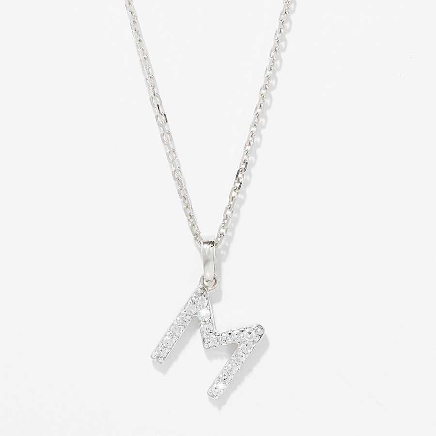 Image 249764_WGLM.jpg, Product 249-764 / Price $399.88, EVERA Diamonds 14K Gold 0.10 ctw Diamond Alphabet Pendant with Chain from Evera Diamonds on TSC.ca's Jewellery department