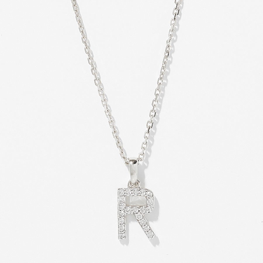 Image 249764_WGLR.jpg, Product 249-764 / Price $399.88, EVERA Diamonds 14K Gold 0.10 ctw Diamond Alphabet Pendant with Chain from Evera Diamonds on TSC.ca's Jewellery department