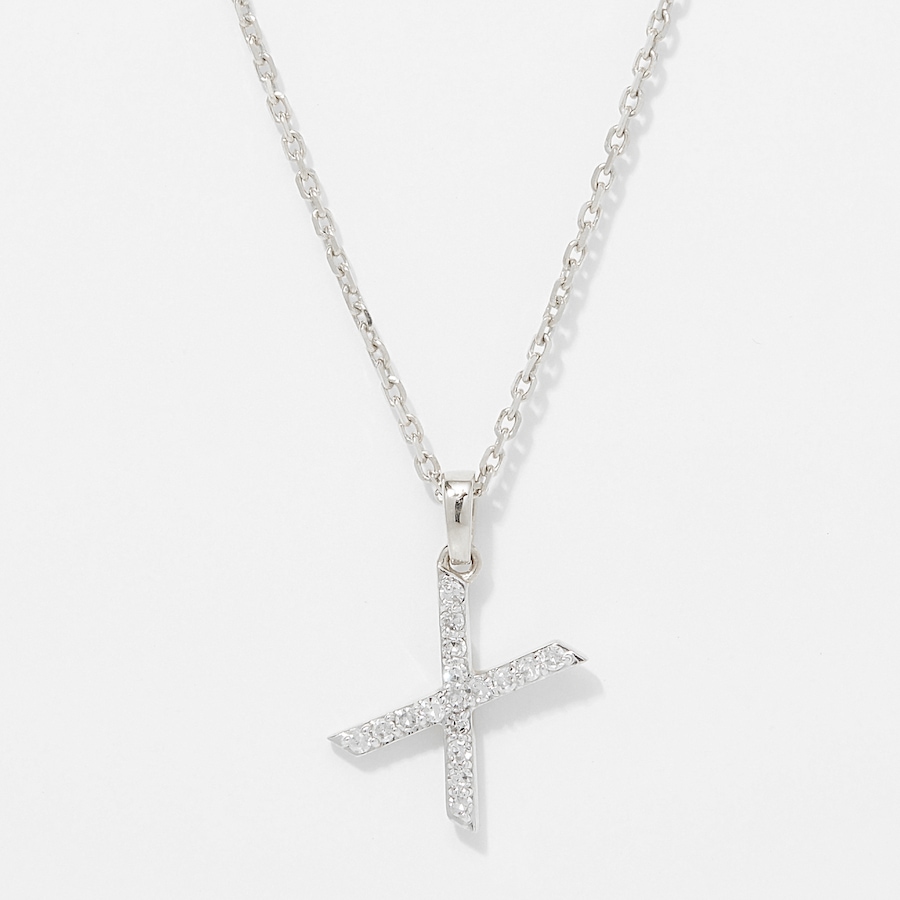 Image 249764_WGLX.jpg, Product 249-764 / Price $399.88, EVERA Diamonds 14K Gold 0.10 ctw Diamond Alphabet Pendant with Chain from Evera Diamonds on TSC.ca's Jewellery department