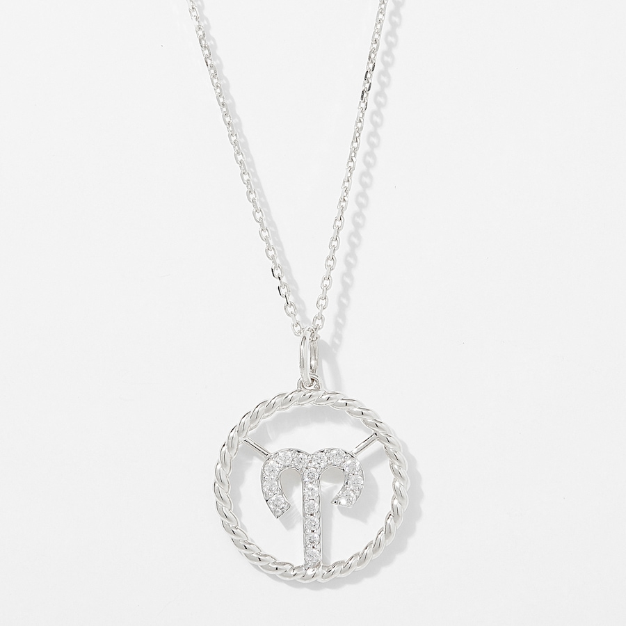 Image 249772_WGARI.jpg, Product 249-772 / Price $699.88, EVERA Diamonds 14K Gold 0.20 ctw Diamond Zodiac Pendant with Chain from Evera Diamonds on TSC.ca's Jewellery department