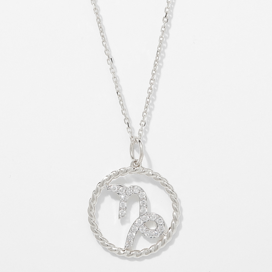 Image 249772_WGCAP.jpg, Product 249-772 / Price $699.88, EVERA Diamonds 14K Gold 0.20 ctw Diamond Zodiac Pendant with Chain from Evera Diamonds on TSC.ca's Jewellery department