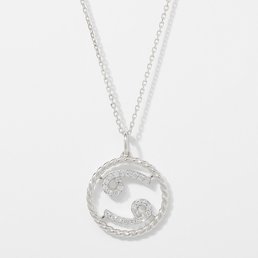 Image 249772_WGCNC.jpg, Product 249-772 / Price $699.88, EVERA Diamonds 14K Gold 0.20 ctw Diamond Zodiac Pendant with Chain from Evera Diamonds on TSC.ca's Jewellery department