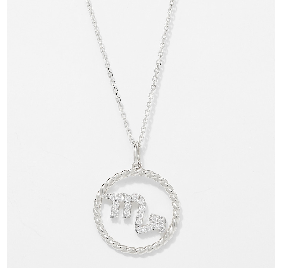 Image 249772_WGSCO.jpg, Product 249-772 / Price $799.99, EVERA Diamonds 14K Gold 0.20 ctw Diamond Zodiac Pendant with Chain from Evera Diamonds on TSC.ca's Jewellery department