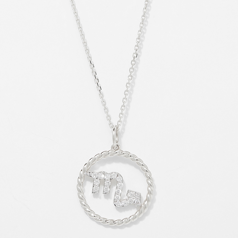 Image 249772_WGSCO.jpg, Product 249-772 / Price $699.88, EVERA Diamonds 14K Gold 0.20 ctw Diamond Zodiac Pendant with Chain from Evera Diamonds on TSC.ca's Jewellery department