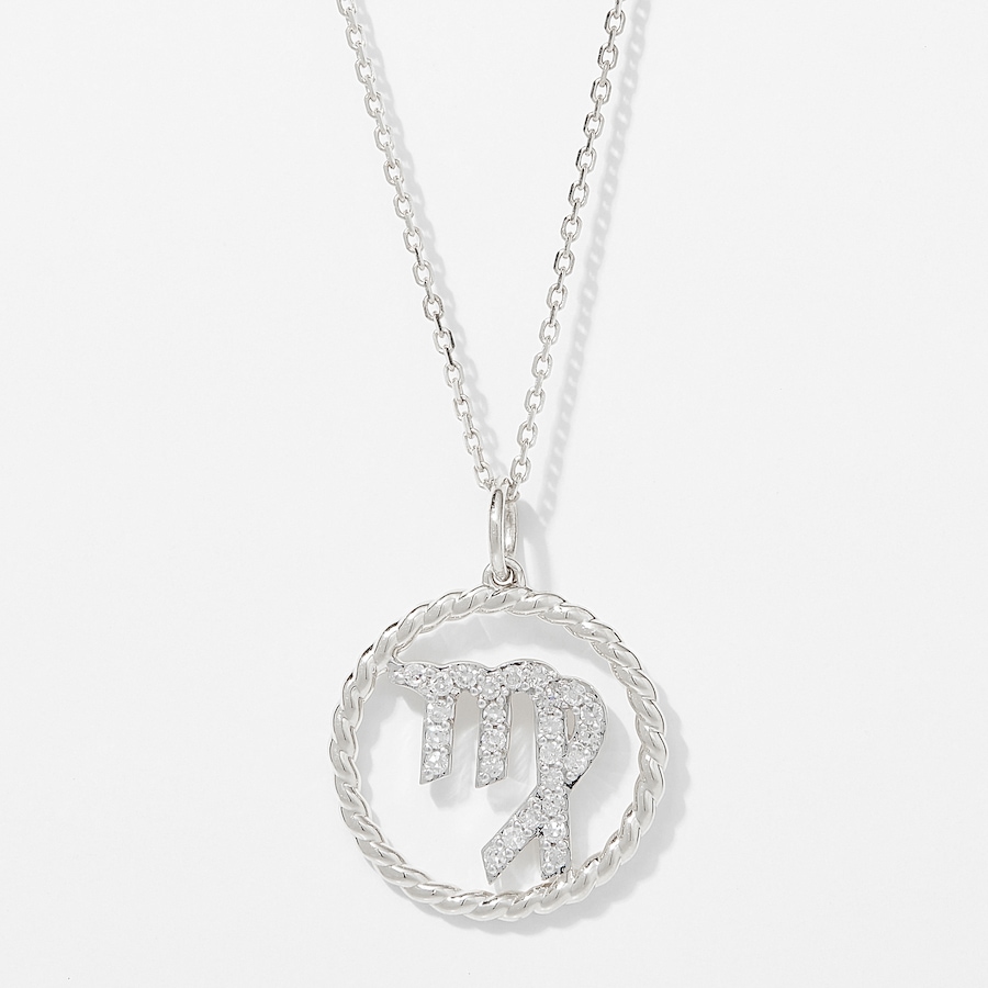 Image 249772_WGVIR.jpg, Product 249-772 / Price $699.88, EVERA Diamonds 14K Gold 0.20 ctw Diamond Zodiac Pendant with Chain from Evera Diamonds on TSC.ca's Jewellery department