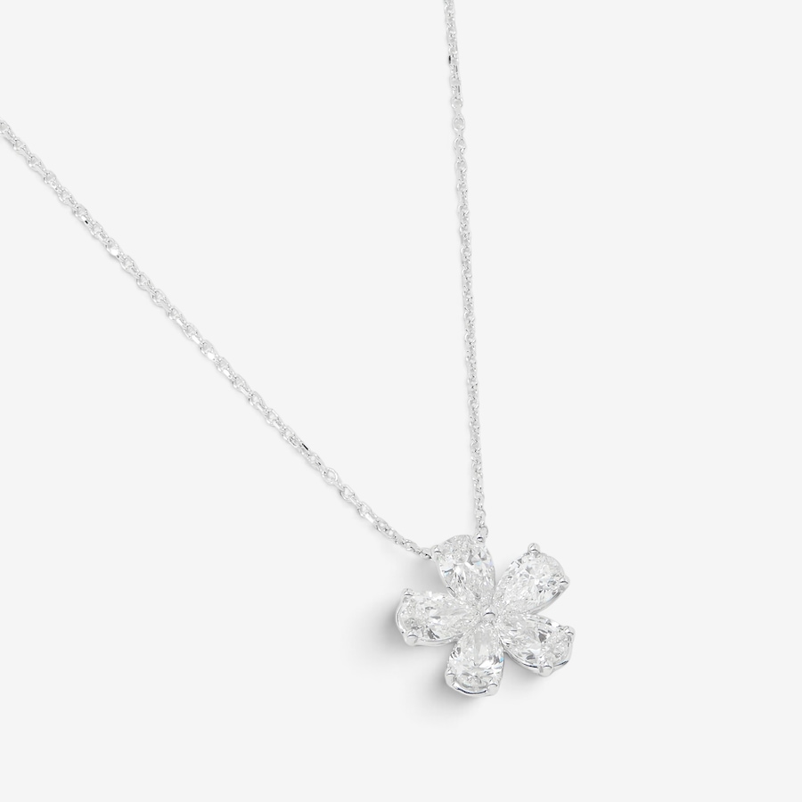 Image 249776.jpg, Product 249-776 / Price $999.88, EVERA Diamonds 14K White Gold Diamond Flower Pendant Necklace from Evera Diamonds on TSC.ca's Jewellery department