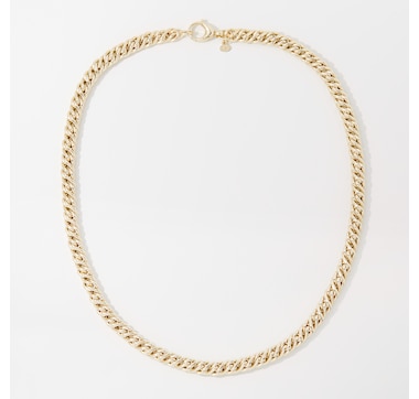 Stefano Oro 14K Yellow Gold Grande Twist Link Necklace