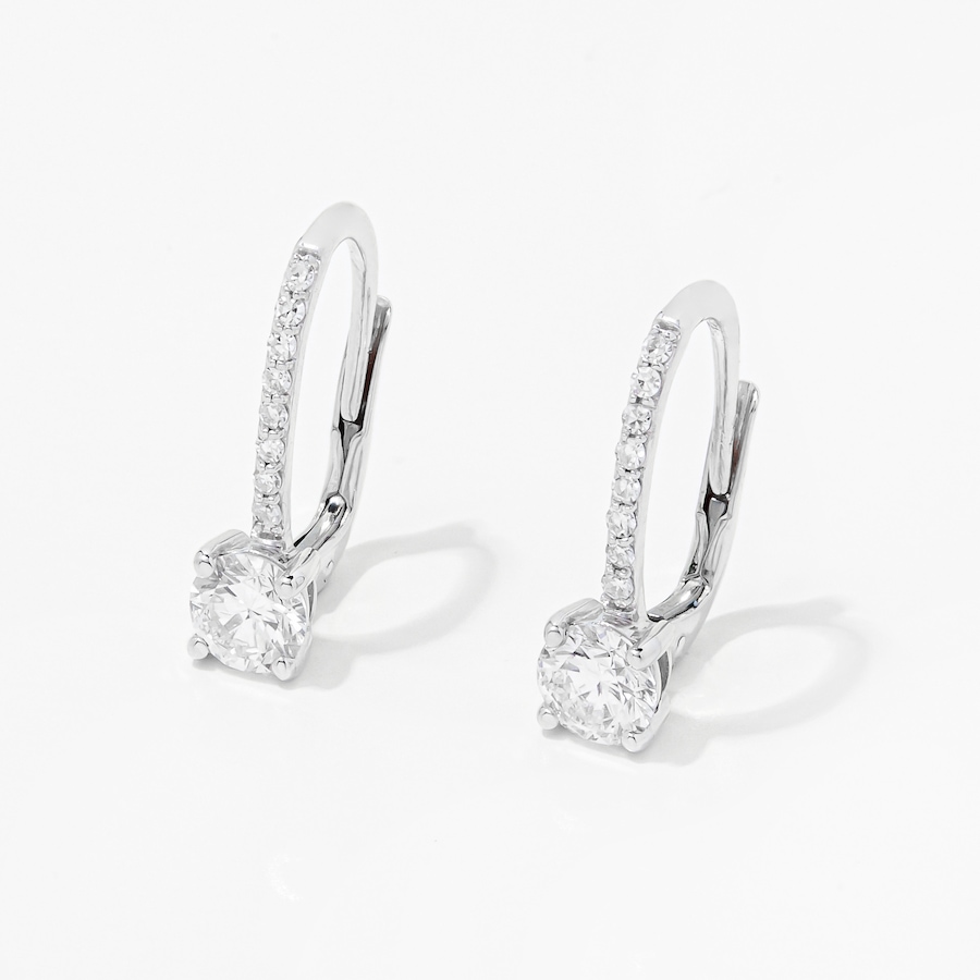 Image 249887_WG115.jpg, Product 249-887 / Price $3,299.99 - $4,699.99, EVERA Diamonds 14K Gold Diamond Leverback Earrings from Evera Diamonds on TSC.ca's Jewellery department