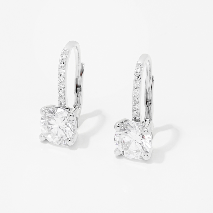Image 249887_WG315.jpg, Product 249-887 / Price $3,299.99 - $4,699.99, EVERA Diamonds 14K Gold Diamond Leverback Earrings from Evera Diamonds on TSC.ca's Jewellery department