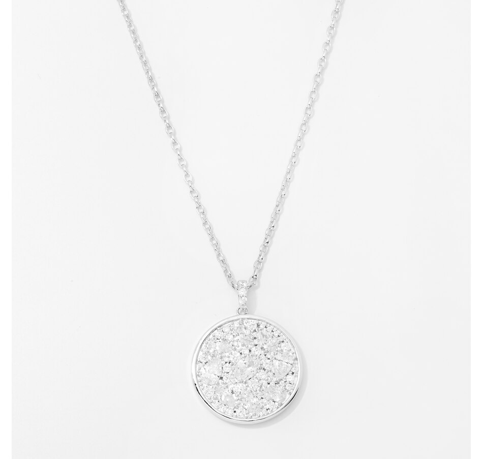 Image 249906.jpg, Product 249-906 / Price $89.33, Diamonelle Sterling Silver Rhodium Plate Multi Shape Diamonelle Pendant with Chain from Diamonelle on TSC.ca's Jewellery department