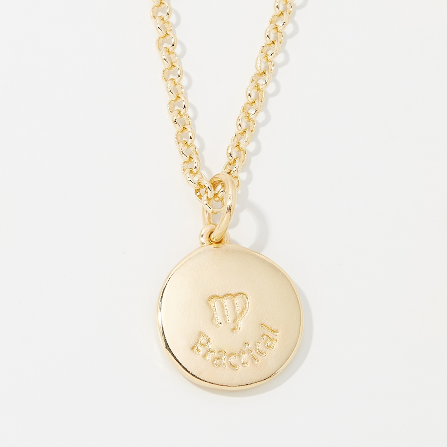 Image 249936_ALTMORE10.jpg, Product 249-936 / Price $89.99, Bronzoro 18K Yellow Gold Plate Zodiac Pendant On Baby Rolo Chain from Bronzoro on TSC.ca's Jewellery department