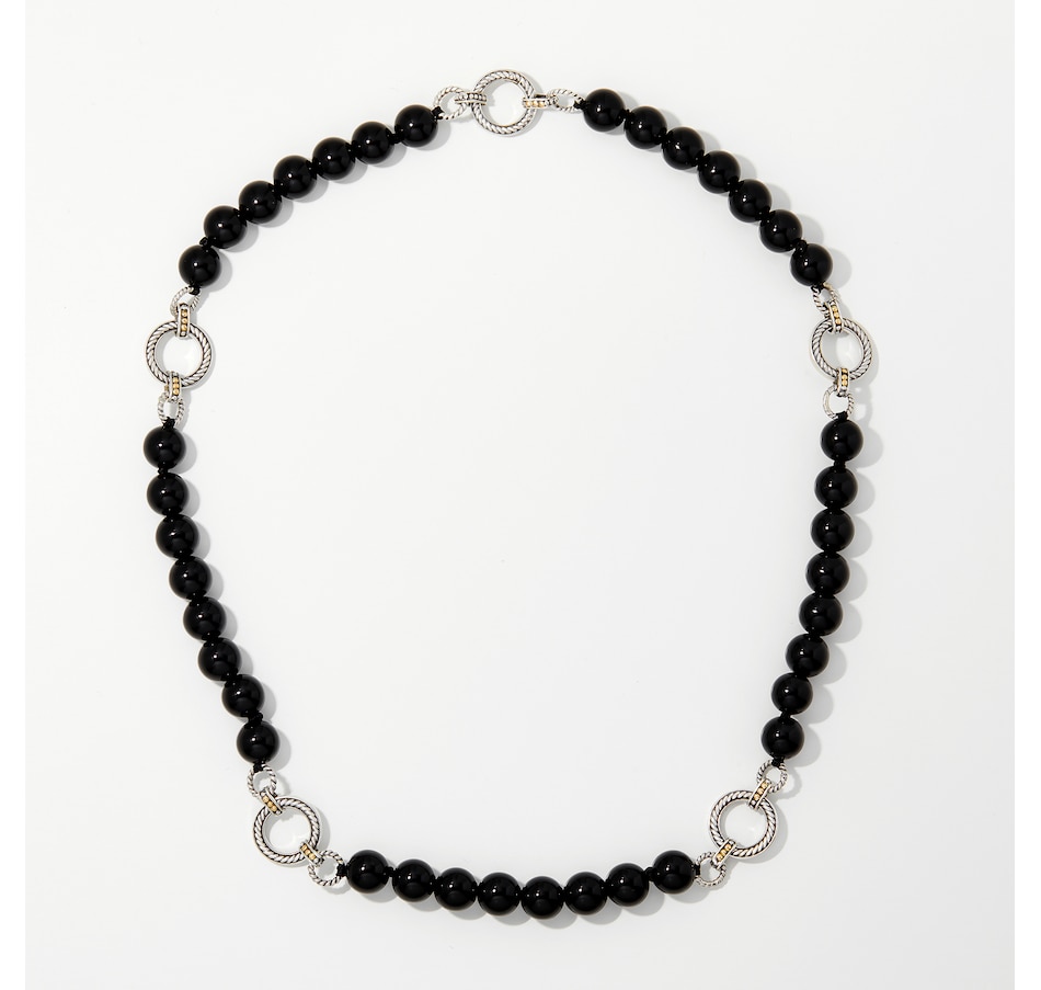 Image 249963_ONX.jpg, Product 249-963 / Price $159.33, Samuel B Collection Sterling Silver 18K Gemstone Necklace from Samuel B. Collection on TSC.ca's Jewellery department