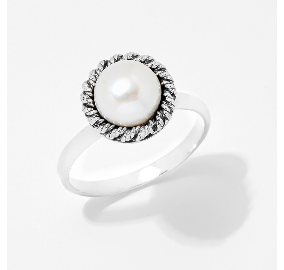 Image 249987.jpg, Product 249-987 / Price $29.33, Samuel B. Collection Sterling Silver Twisted Pearl Ring from Samuel B. Collection on TSC.ca's Jewellery department