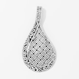 Samuel B. Collection Sterling Silver Woven Pendant