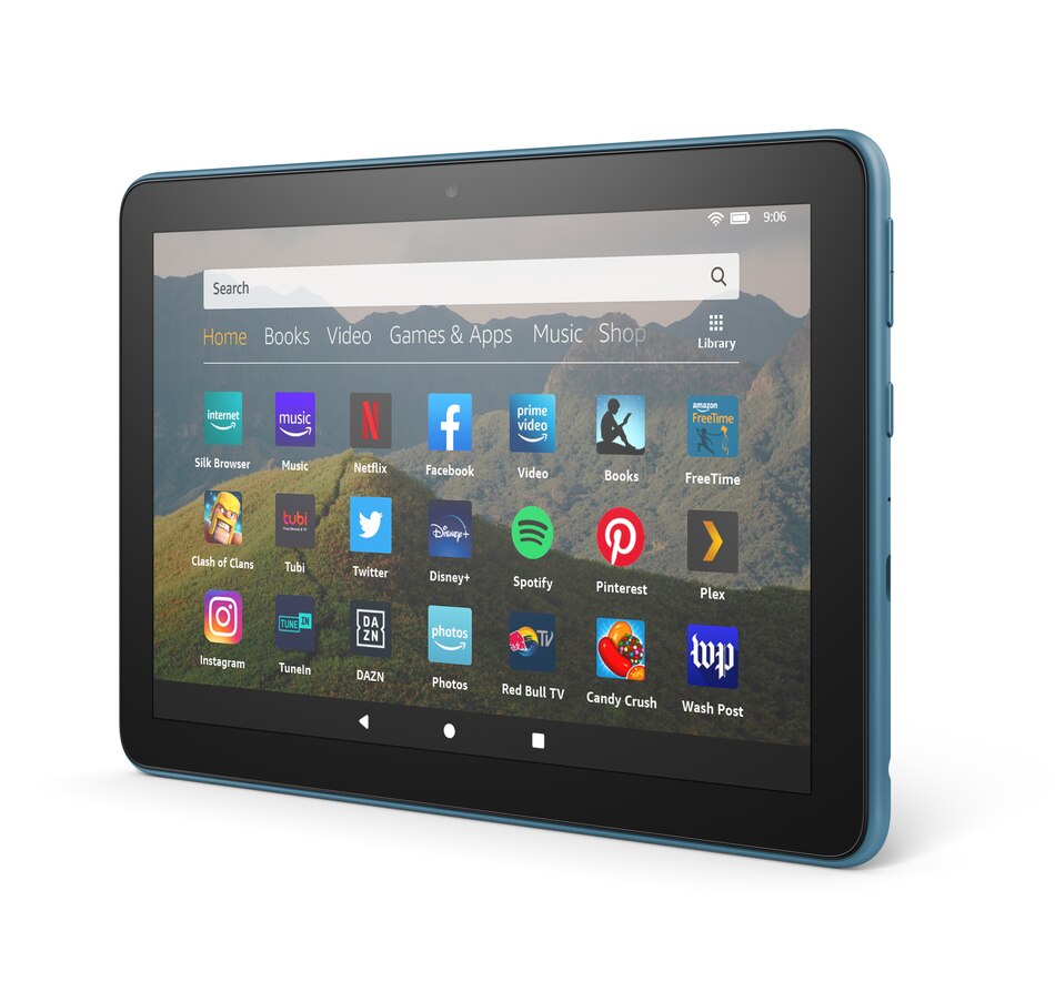 Image 251171_BLU.jpg, Product 251-171 / Price $209.78, Amazon Fire 8" HD 32GB Tablet with Software Voucher from Amazon on TSC.ca's Electronics department