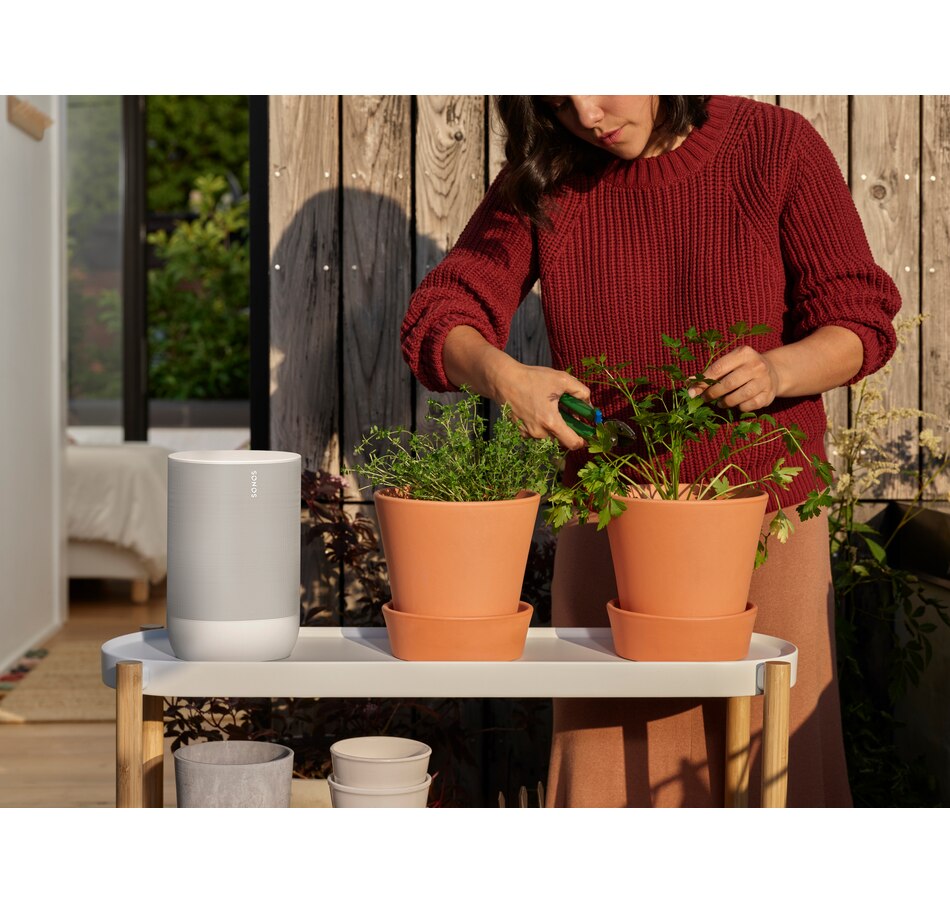 Image 251189_ALTMORE5.jpg, Product 251-189 / Price $499.99, Sonos Move Portable Speaker (White) from Sonos on TSC.ca's Electronics department