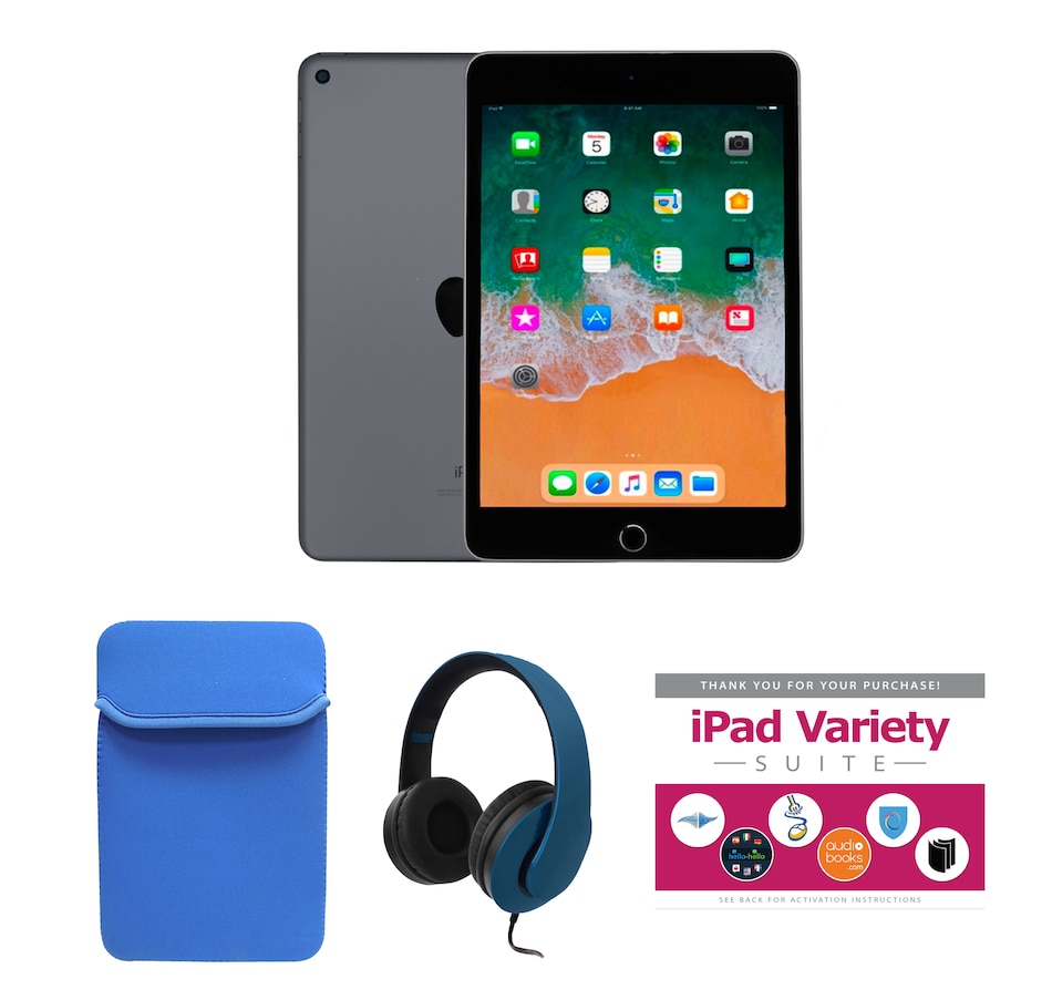 Image 251234_GRU.jpg, Product 251-234 / Price $799.99, Apple iPad Mini 5 7.9" 64GB Bundle with Variety (5th Generation) from Apple on TSC.ca's Electronics department