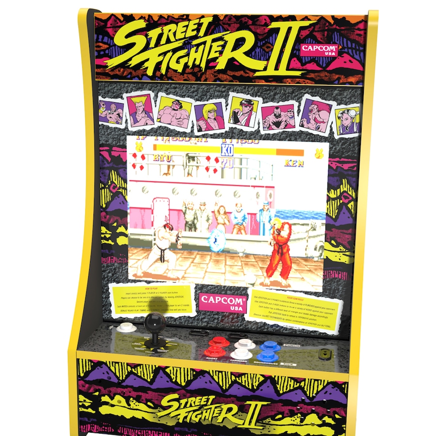 Image 251264_ALTMORE4.jpg, Product 251-264 / Price $429.99, Arcade1Up 8-in-1 Street Fighter Partycade from Arcade1Up on TSC.ca's Electronics department