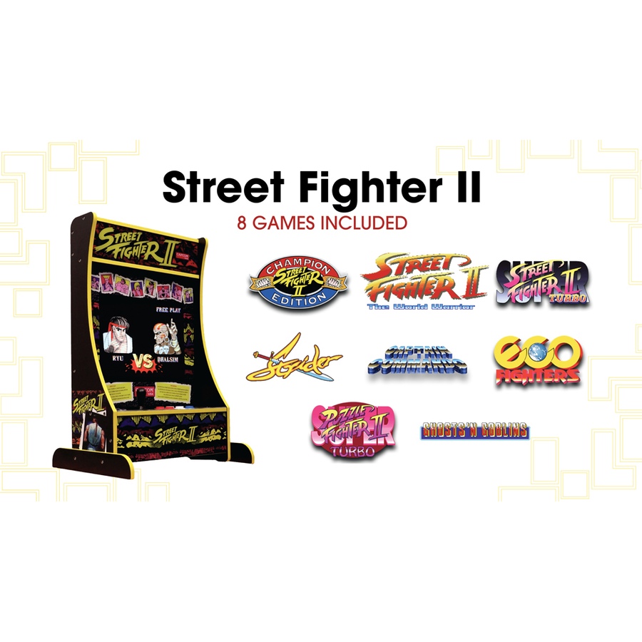 Image 251264_ALTMORE7.jpg, Product 251-264 / Price $429.99, Arcade1Up 8-in-1 Street Fighter Partycade from Arcade1Up on TSC.ca's Electronics department