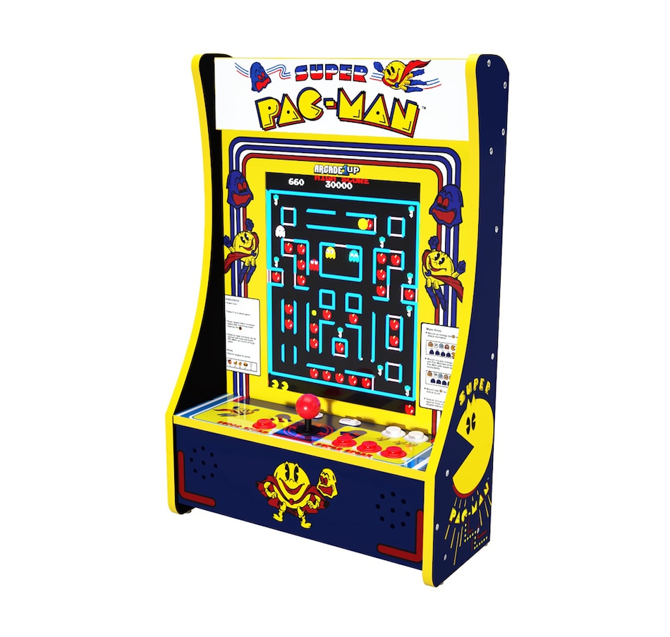 Image 251268_PACMN.jpg, Product 251-268 / Price $309.99, Arcade1Up 10-in-1 Partycade Pac-Man or Ms. Pac-Man from Arcade1Up on TSC.ca's Electronics department