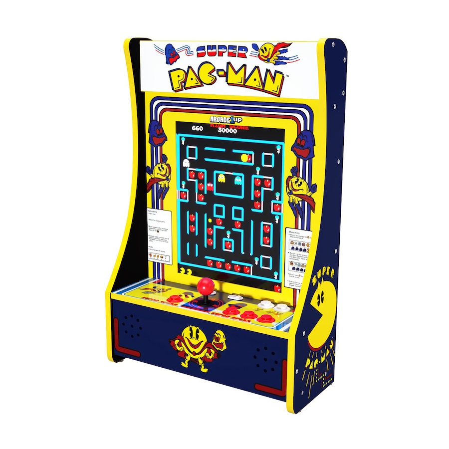 Image 251268_PACMN.jpg, Product 251-268 / Price $135.33, Arcade1Up 10-in-1 Partycade Pac-Man or Ms. Pac-Man from Arcade1Up on TSC.ca's Electronics department