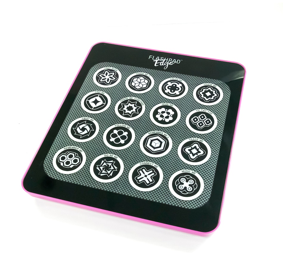 Image 251374_PNK.jpg, Product 251-374 / Price $10.33, FlashPad Edge Handheld Game with Lightshow and 13 Games on TSC.ca's Electronics department