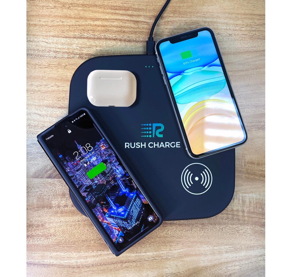 Image 251376_ALTMORE2.jpg, Product 251-376 / Price $129.99, Rush Charge Quad Pad Wireless Charger from Rush Charge on TSC.ca's Electronics department
