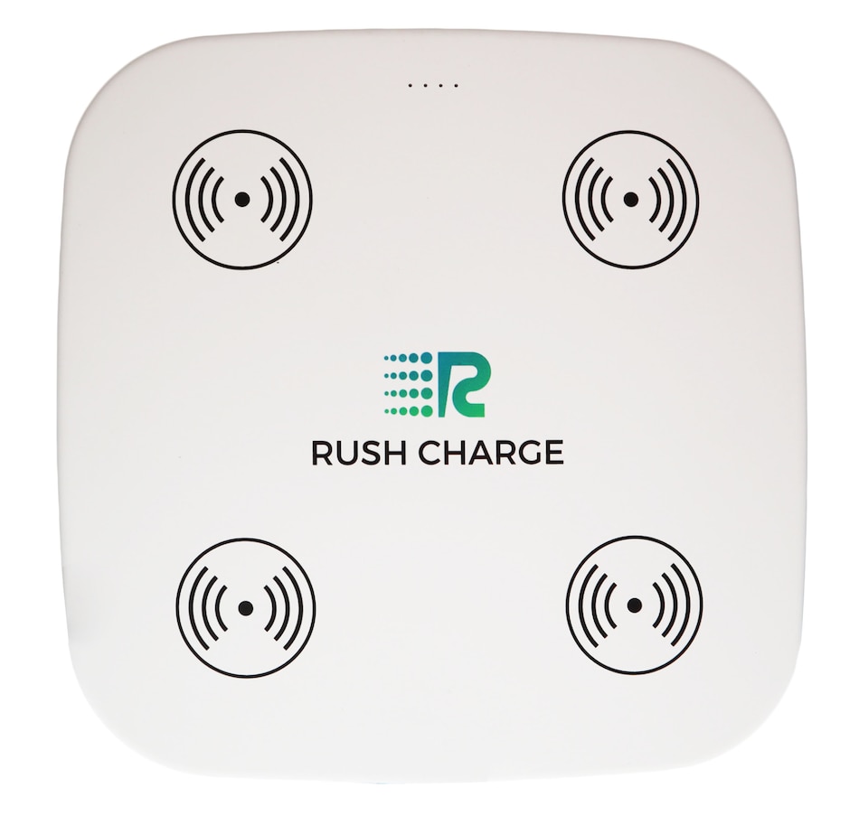 Image 251376_WHT.jpg, Product 251-376 / Price $129.99, Rush Charge Quad Pad Wireless Charger from Rush Charge on TSC.ca's Electronics department