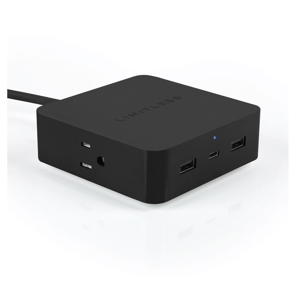 Image 251392_BLK.jpg, Product 251-392 / Price $69.99, Limitless PowerPro 5-Device Charger with USB, Type-C,and AC from Studebaker on TSC.ca's Electronics department