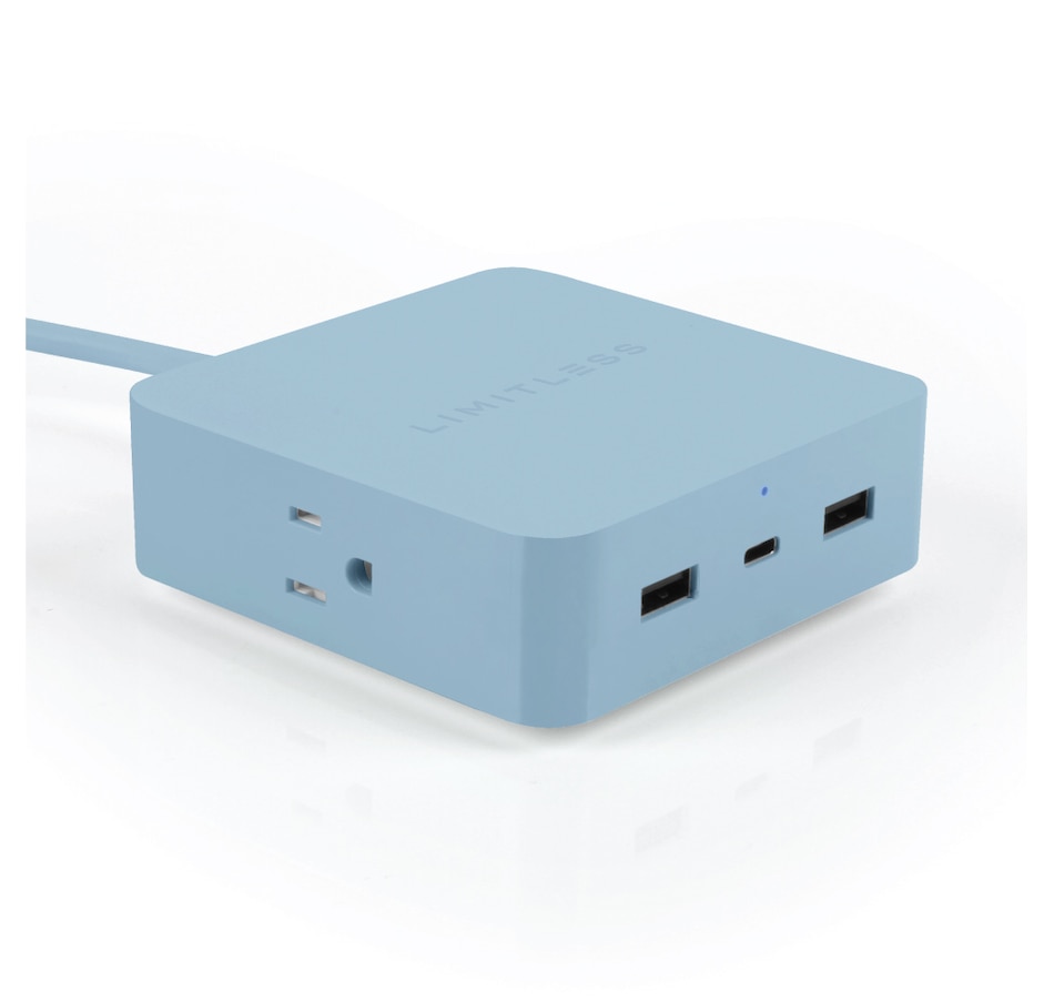 Image 251392_LTB.jpg, Product 251-392 / Price $69.99, Limitless PowerPro 5-Device Charger with USB, Type-C,and AC from Studebaker on TSC.ca's Electronics department