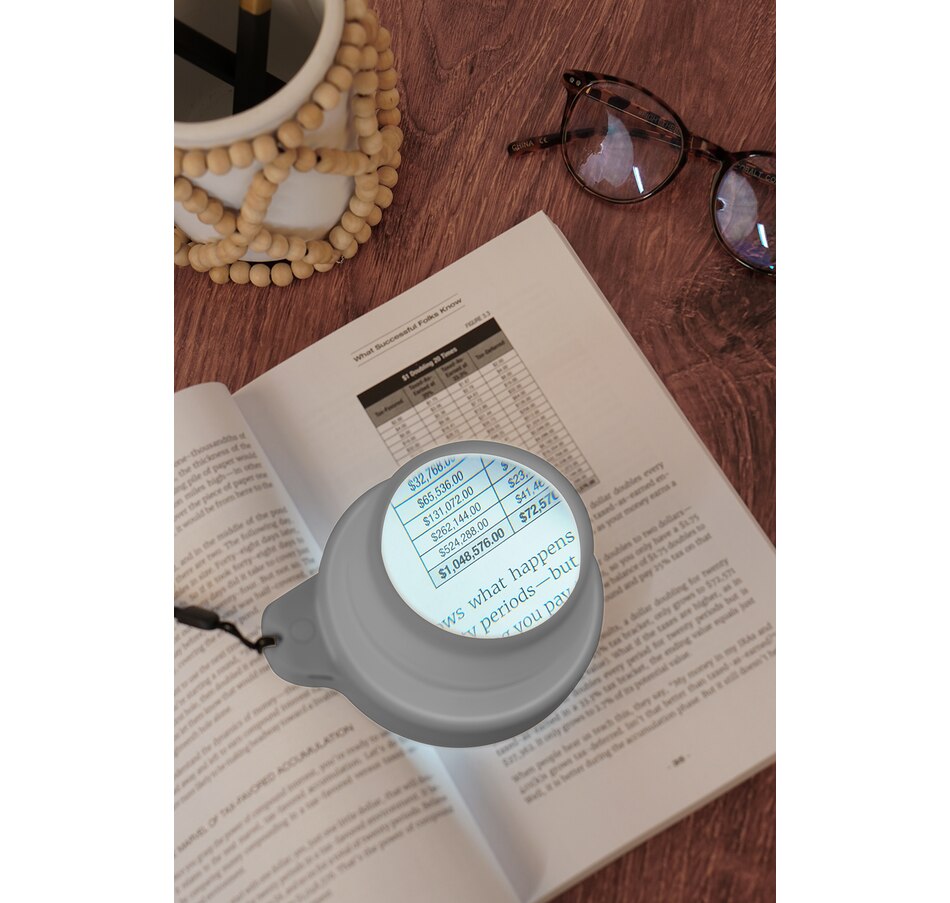 Limitless MagniFlex Collapsible Magnifying Glass w/ Light 