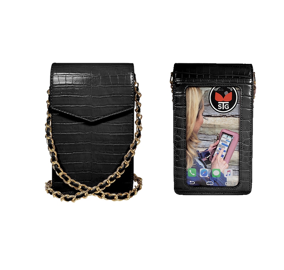 Image 251396_BLK.jpg, Product 251-396 / Price $19.33, Save The Girls Capri Touchscreen Crossbody With RFID from Save the Girls on TSC.ca's Clothing & Shoes department