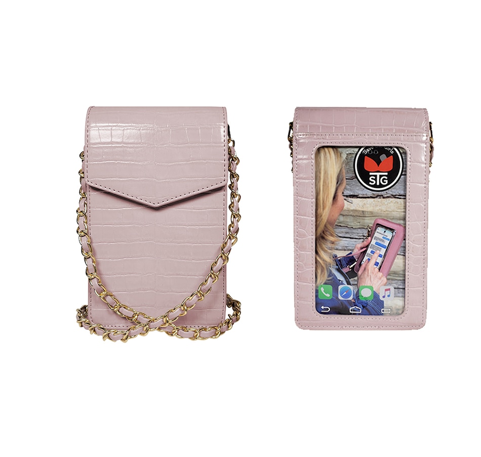 Image 251396_PNK.jpg, Product 251-396 / Price $19.33, Save The Girls Capri Touchscreen Crossbody With RFID from Save the Girls on TSC.ca's Clothing & Shoes department