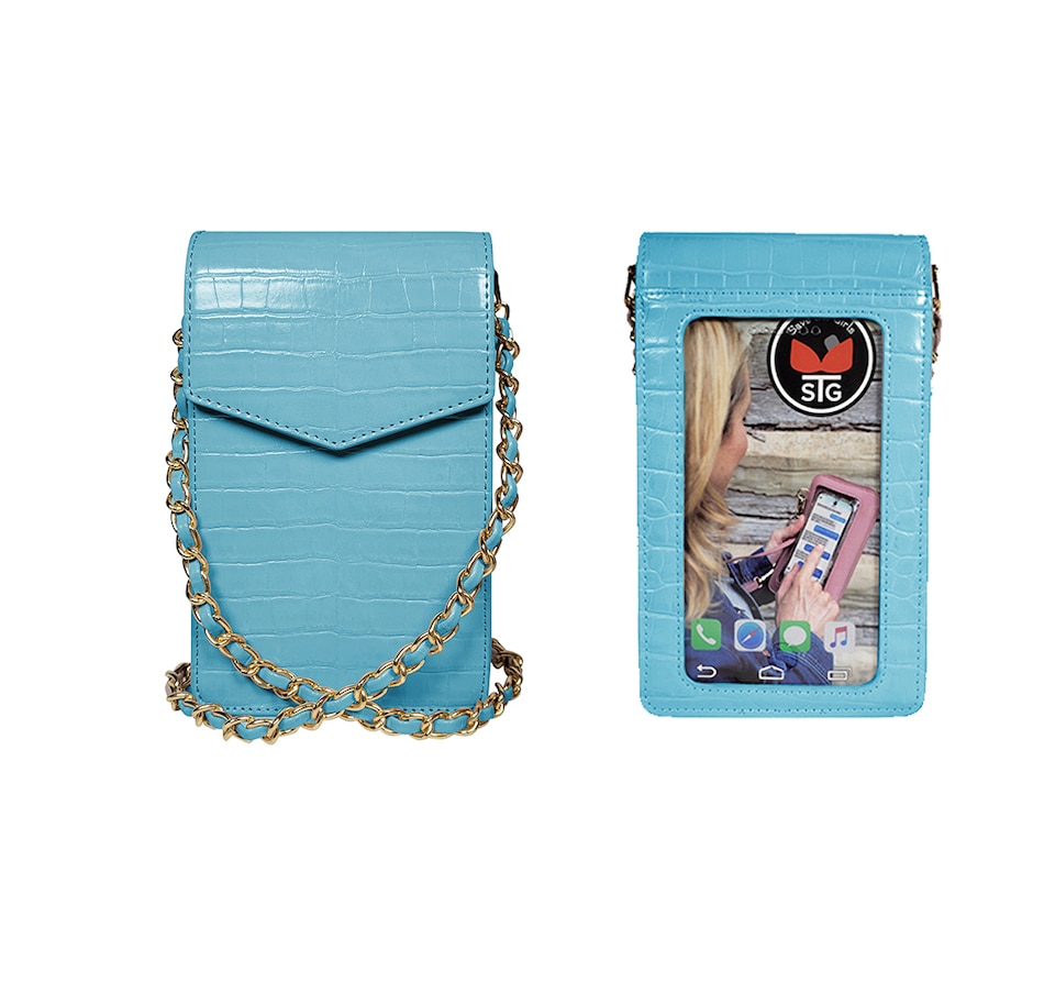 Image 251396_TRQ.jpg, Product 251-396 / Price $19.33, Save The Girls Capri Touchscreen Crossbody With RFID from Save the Girls on TSC.ca's Clothing & Shoes department