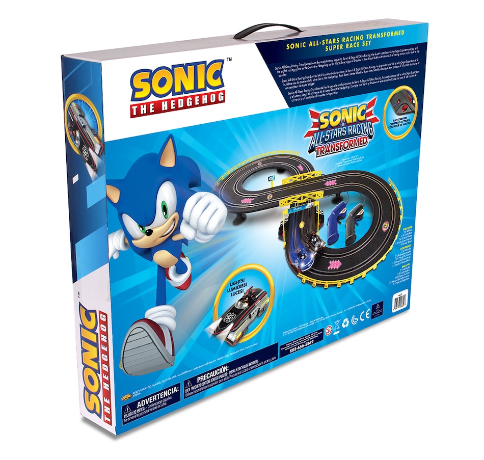 Image 251425_ALTMORE3.jpg, Product 251-425 / Price $49.99, NKOK B/O SART Sonic and Shadow Slot Car (approximately 8' tracks) from Nkok on TSC.ca's Toys & Hobbies department