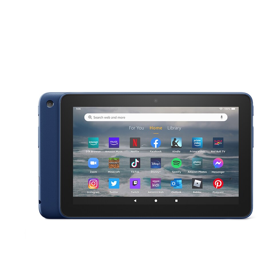 Image 251431_ALTMORE5.jpg, Product 251-431 / Price $79.99, Amazon Fire 7" Tablet 16GB Denim (12th generation, 2022 release) from Amazon on TSC.ca's Electronics department