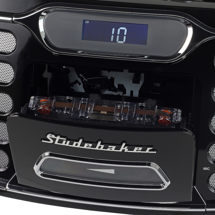 Image 251454_ALTMORE12.jpg, Product 251-454 / Price $189.99, Studebaker Retro Edge Bluetooth Boombox with CD, Cassette, AM/FM Stereo Radio from Studebaker on TSC.ca's Electronics department