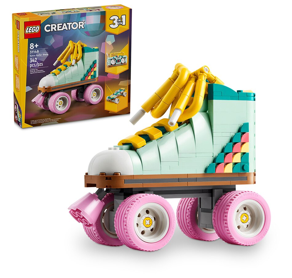 Image 251559.jpg, Product 251-559 / Price $39.99, LEGO Creator Retro Roller Skate 3-in-1 Toy (31148) from Lego on TSC.ca's Toys & Hobbies department