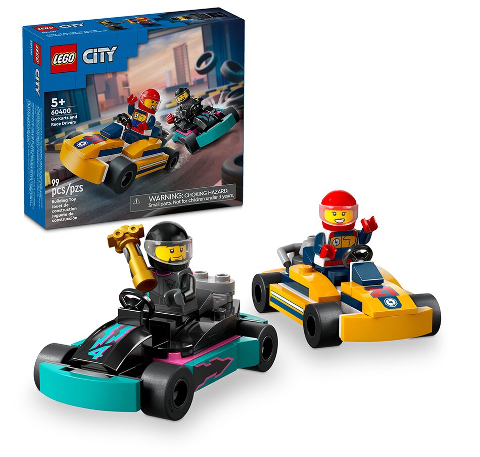 Image 251563.jpg, Product 251-563 / Price $13.99, LEGO Go-Karts and Race Drivers (60400) from Lego on TSC.ca's Toys & Hobbies department