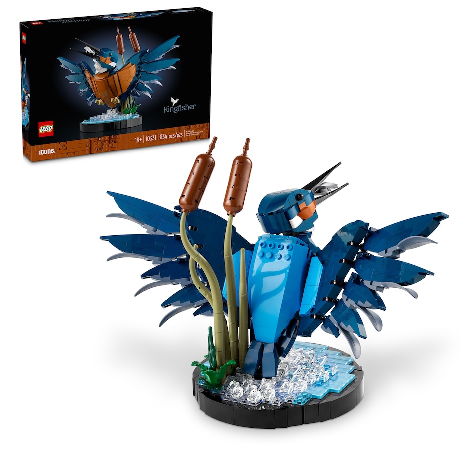 Image 251640.jpg, Product 251-640 / Price $69.99, LEGO Icons Kingfisher Bird Building Set (10331) from Lego on TSC.ca's Toys & Hobbies department