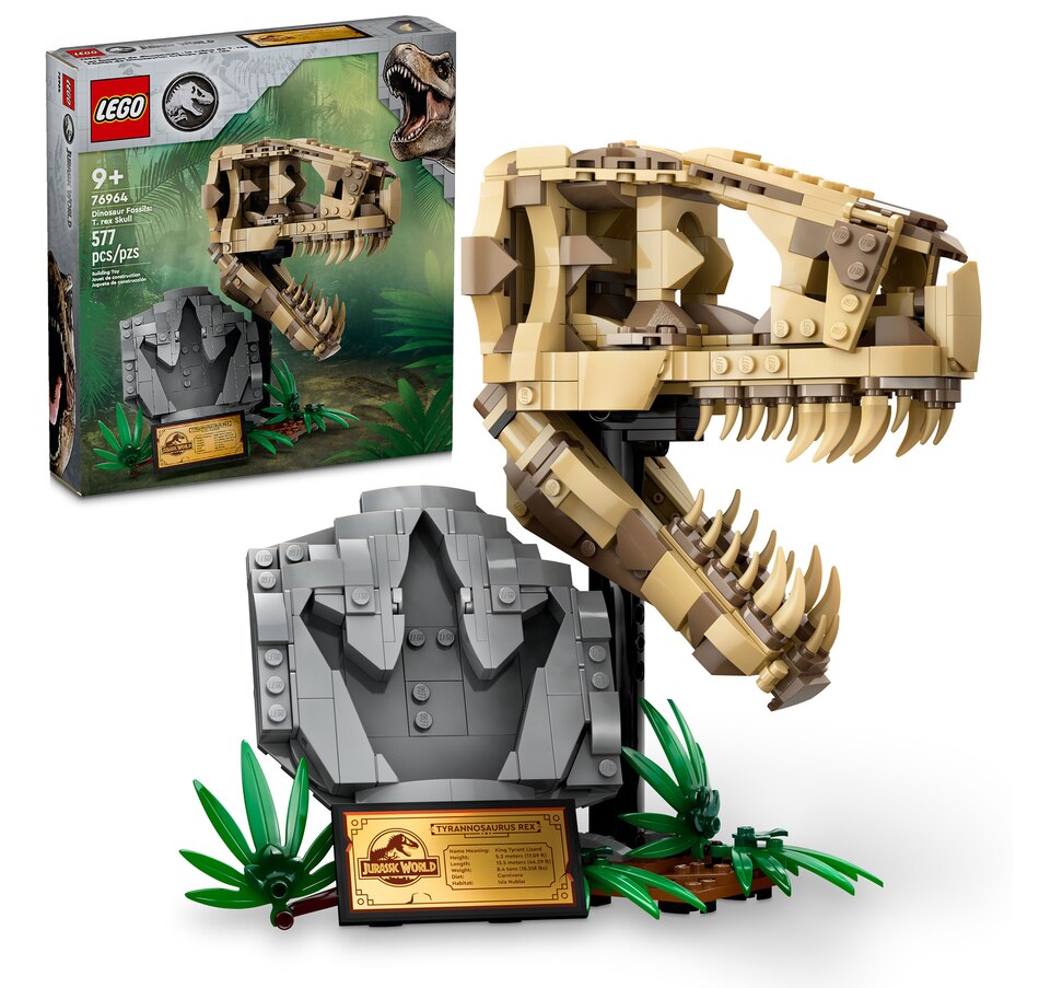 Image 251646.jpg, Product 251-646 / Price $49.99, LEGO Jurassic World Dinosaur Fossils: T. rex Skull (76964) from Lego on TSC.ca's Toys & Hobbies department