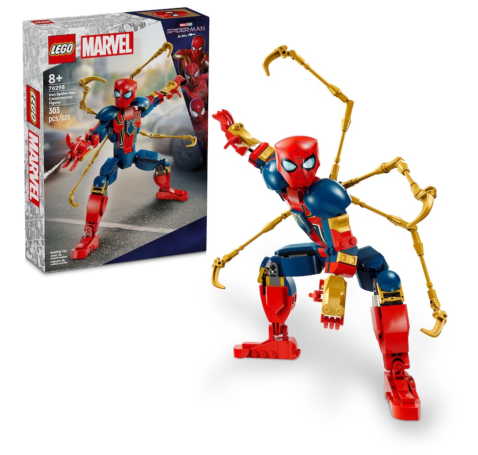 Image 251651.jpg, Product 251-651 / Price $39.99, LEGO Iron Spider-Man Construction Figure (76298) from Lego on TSC.ca's Toys & Hobbies department