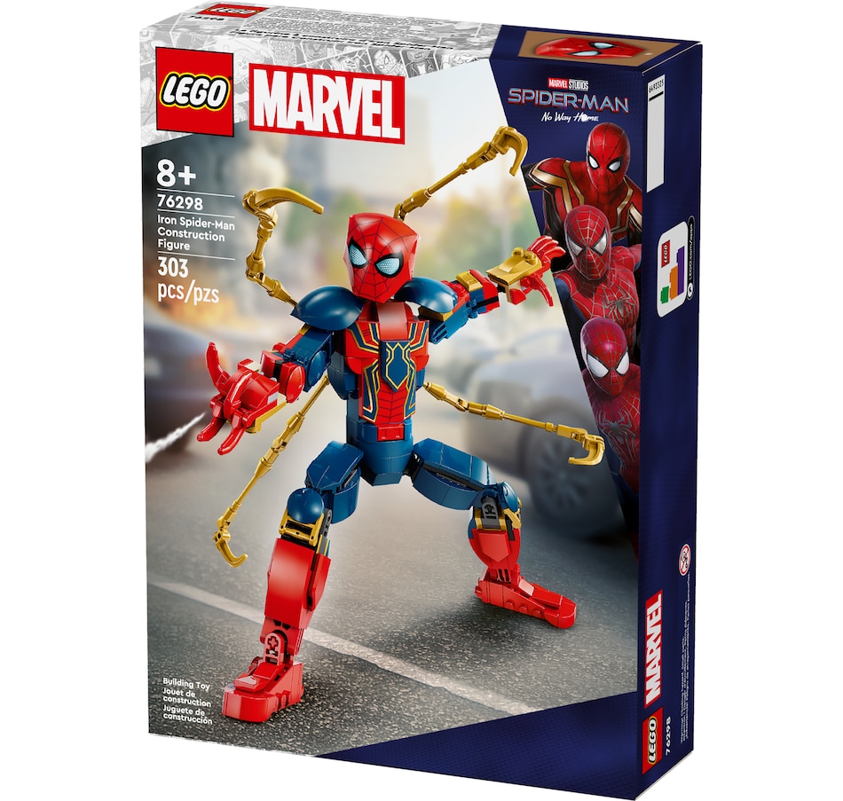 Image 251651_ALTMORE2.jpg, Product 251-651 / Price $39.99, LEGO Iron Spider-Man Construction Figure (76298) from Lego on TSC.ca's Toys & Hobbies department