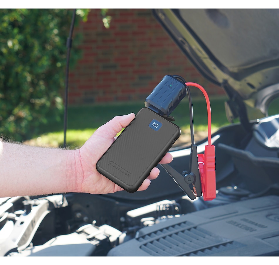 Image 251682_ALTMORE6.jpg, Product 251-682 / Price $74.99, Limitless AutoBoost Portable Jump Starter, Power Bank and Flashlight from Limitless Innovations on TSC.ca's Home & Garden department